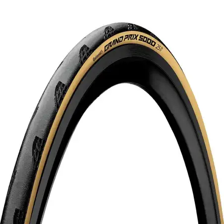 CONTINENTAL GRAND PRIX 5000 700x28C PLEGABLE NEGRO/CREMA