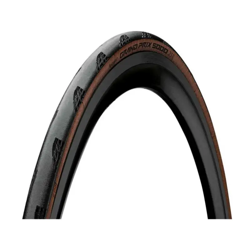 CONTINENTAL GRAND PRIX 5000 700x28C NEGRO/TRANSPARENTE PLEGABLE