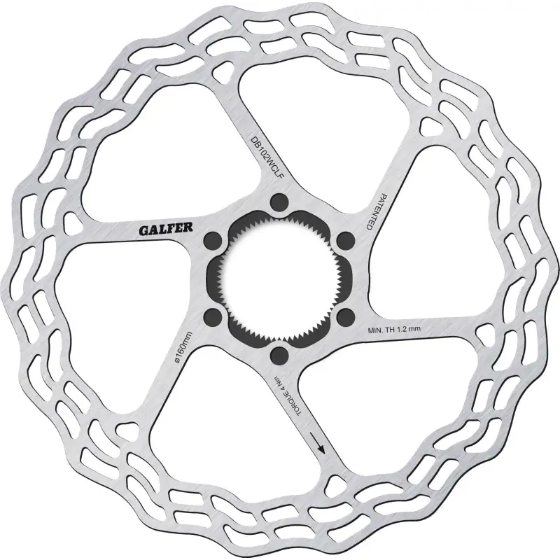 GALFER ROAD DISC WAVE CENTER-LOCK 160X1.8MM