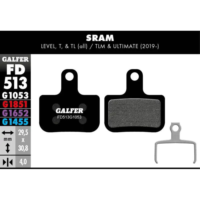 GALFER FD513 DISCO STANDARD BRAKE